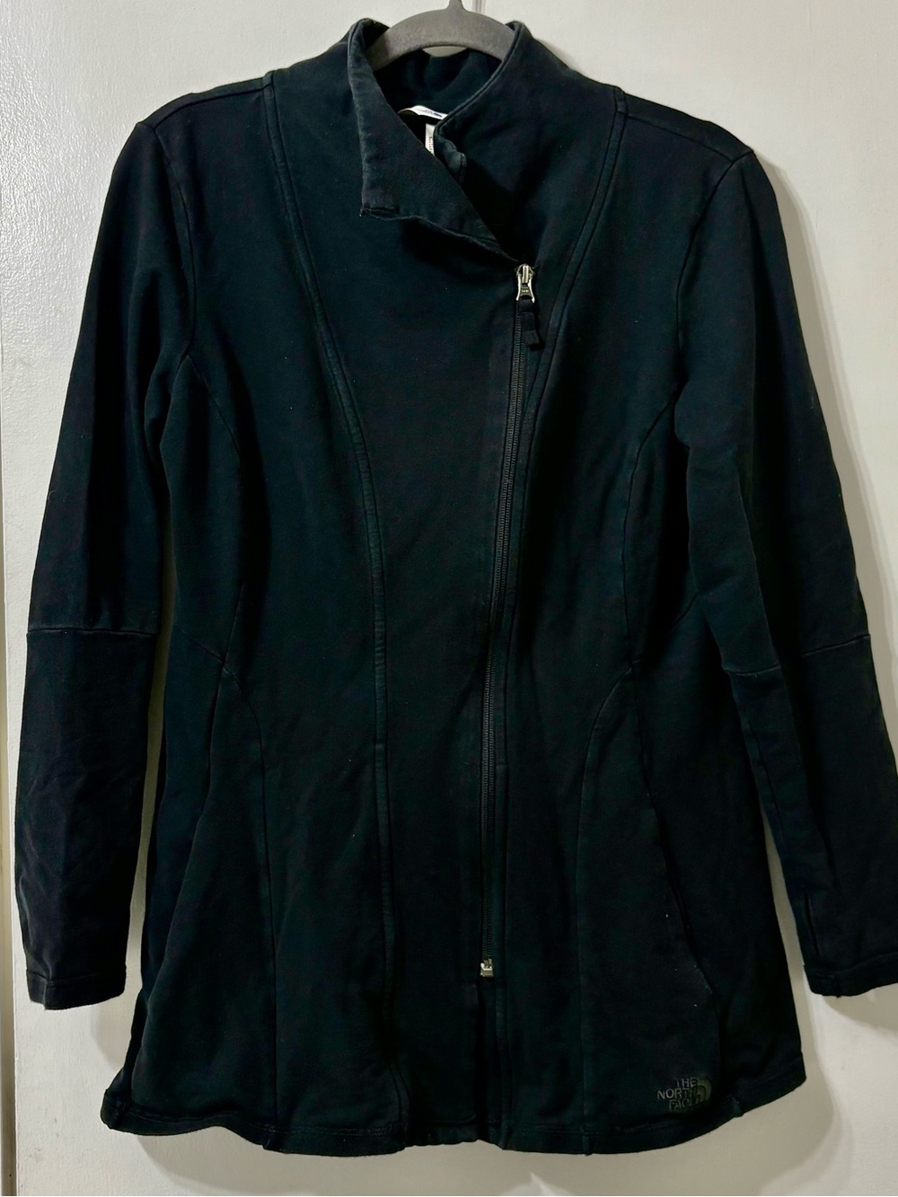 The North Face Women's Black Asymmetrical Zip Utility Jacket